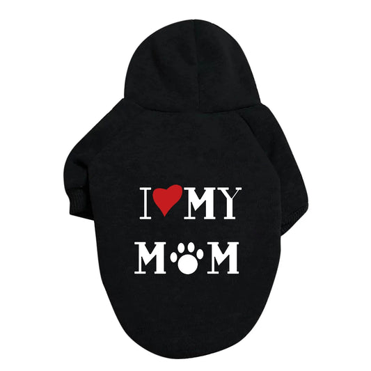 Cat & Dog Clothes for Large & Small Dogs Black Pet Clothing